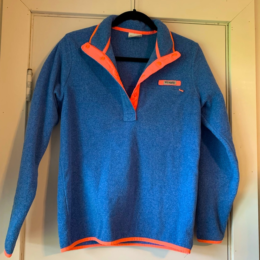 Vintage Columbia fleece pull-over